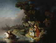 REMBRANDT Harmenszoon van Rijn The Abduction of Europa, oil painting reproduction
